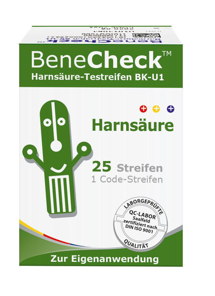 BeneCheck Harnsäuretest STARTERSET XXL