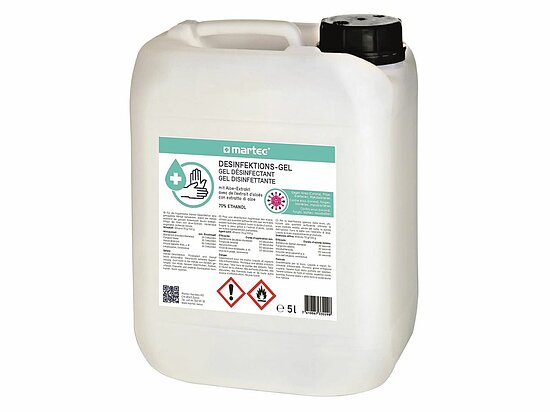 martec Desinfektions-Gel  Kanister Inhalt: 5 l